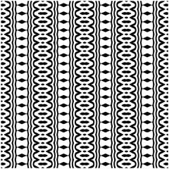 Seamless ethnic pattern color black and white.Can be used in fabric design for clothes, accessories; decorative paper, wrapping, background, wallpaper, Vector illustration.