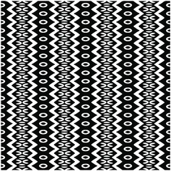 Seamless ethnic pattern color black and white.Can be used in fabric design for clothes, accessories; decorative paper, wrapping, background, wallpaper, Vector illustration.