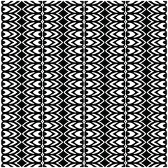 Seamless ethnic pattern color black and white.Can be used in fabric design for clothes, accessories; decorative paper, wrapping, background, wallpaper, Vector illustration.