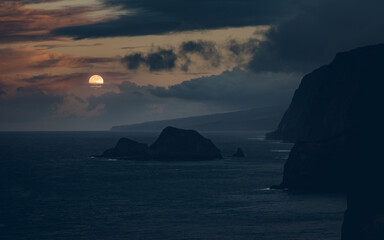 Sunser over Pololu Valley