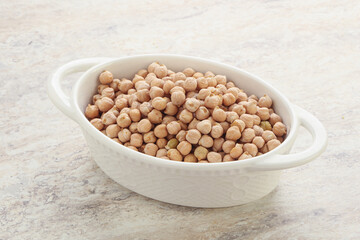 Dry Chickpea beans for cooking