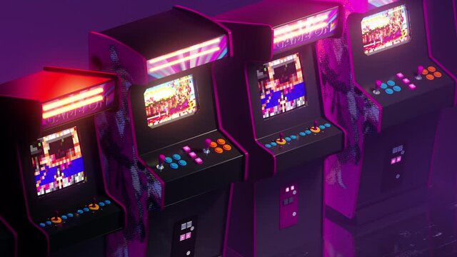 Video Game Arcade Room