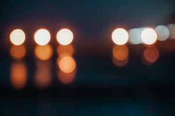 Defocused lights