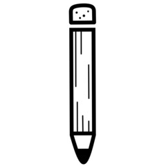 Pencil icon outline