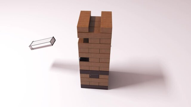 Jenga on of the best board games. This is an amazing animation for you.