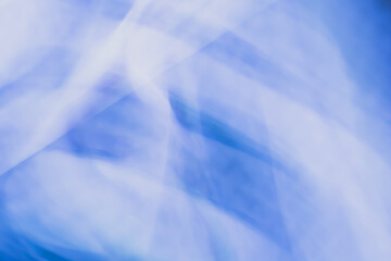 Obraz premium Horizontal blue white abstract background banner with light blur.