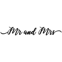 Mr and Mrs svg