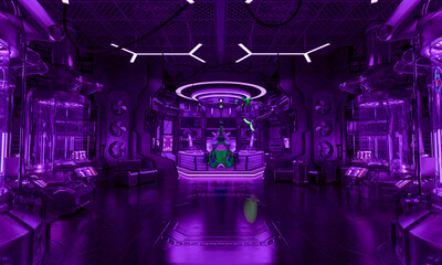 mothership cryo lab scene one