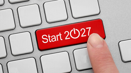 start button. Happy New Year 2027