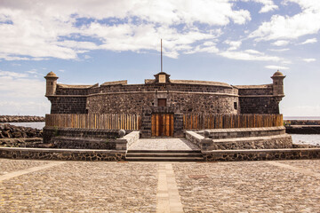 The Castle of St John the Baptist (Black Castle)  Santa Cruz de Tenerife  Canary Islands  Spain