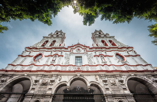 Templo Expiatorio del Esp&iacute;ritu Santo in Puebla, Mexiko