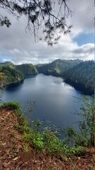 lake in the mountains