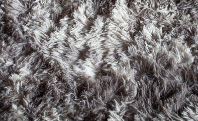 Close up of terry carpet fibers.