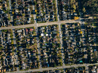 Stock aerial photo of Queensbury North Vancouver, Canada