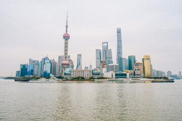 Lujiazui Oriental Pearl Tower, Shanghai Bund