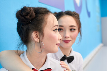 high school student. Anime style