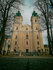 Basilica of the Assumption of the Blessed Virgin Mary - a late-baroque church in Stara Wieś (Brzozów Commune, Subcarpathia, Poland) - Bazylika Wniebowzięcia Najświętszej Marii Panny  © Daniel