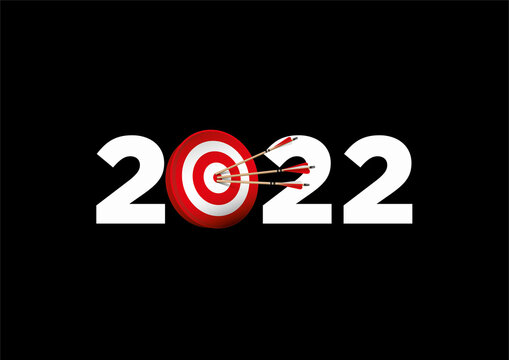 Alvo de tiro com arco vermelho 2022