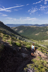 Hiking to Maliciosa mountain near Madrid (Spain)