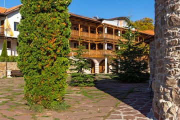 Medieval Tsarnogorski (Gigintsi) monastery, Bulgaria