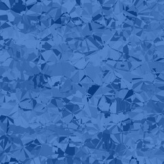 Abstract macro crystal geometric background texture Sapphire color. Random pattern background. Texture Sapphire color pattern background.