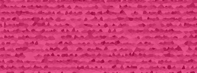 Banner of abstract detailed geometrical background Raspberry color. Random pattern background. Texture Raspberry color pattern background.