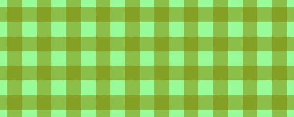 Banner, plaid pattern. Pale Green on Olive color. Tablecloth pattern. Texture. Seamless classic pattern background.