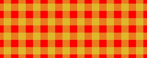 Banner, plaid pattern. Red on Lime color. Tablecloth pattern. Texture. Seamless classic pattern background.