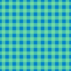 Plaid pattern. Blue on Pale Green color. Tablecloth pattern. Texture. Seamless classic pattern background.