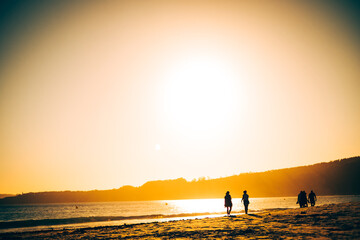 couple on the beach