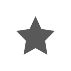 vector icon star on white background