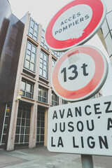 フランスの道路標識