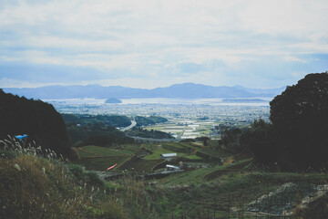 山頂からの景色