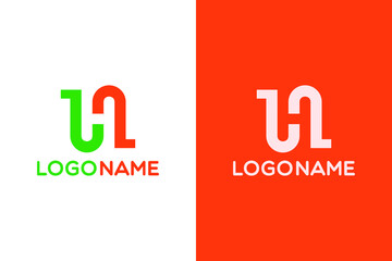 Letter H logo. Very suitable various business purposes also for symbol, logo, company name, brand name, icon and many more.