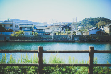 河川の風景