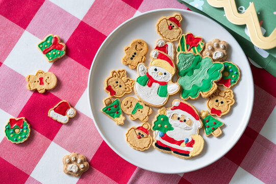 Handmade cookies for Christmas