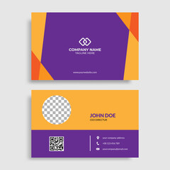 Abstract Business Card Template