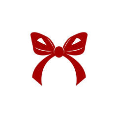 red ribbon clipart design vector