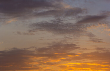Obraz na płótnie Canvas Colorful of sunset, natural background