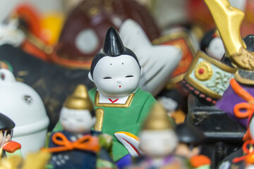 Traditional Japanese dolls is symbolic of Japanese Girl's Festival in 3 March of every year.