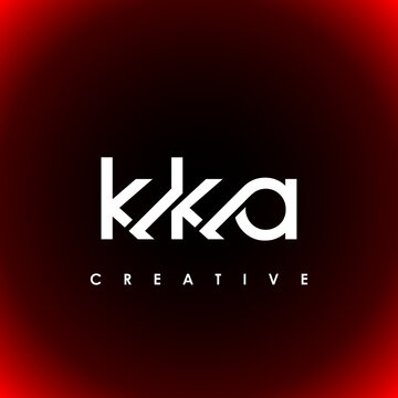 KKA Letter Initial Logo Design Template Vector Illustration