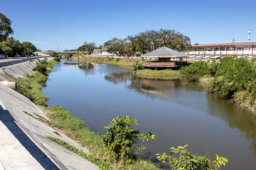 Obraz premium Landscape of vigan city river