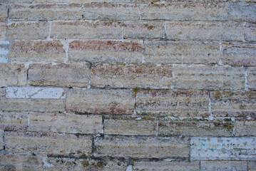 limestone block wall texture gray  - 478251128