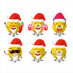 Santa Claus emoticons with term stationery cartoon character