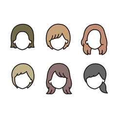 女性 アイコン イラスト