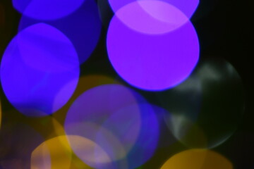 Beautiful backgrounds- out of focus image of Christmas tree lights, celebrations concepts.