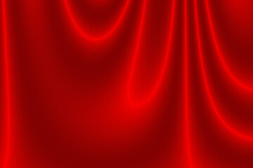 Luxury red silk abstract background.