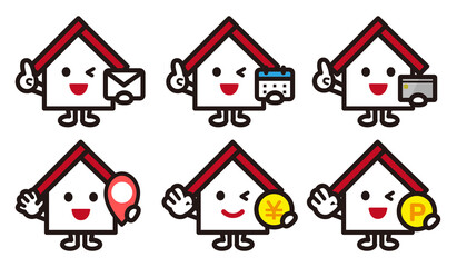 家　アイコンセット