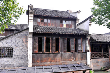 The scenery of ancient Chinese villages