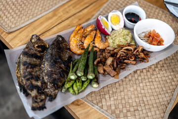 Popular Filipino Food Mixed Grilled